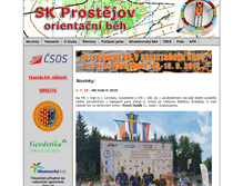 Tablet Screenshot of ob.skprostejov.cz